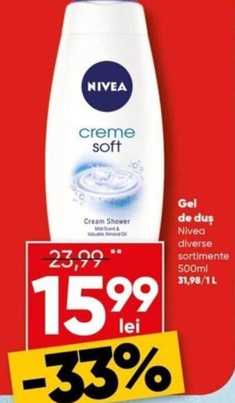 PROFI Gel de duș Nivea Ofertă