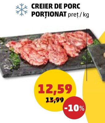Penny CREIER DE PORC PORȚIONAT Ofertă