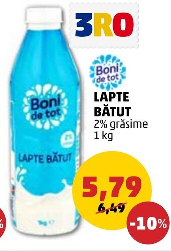 Penny LAPTE BĂTUT Ofertă