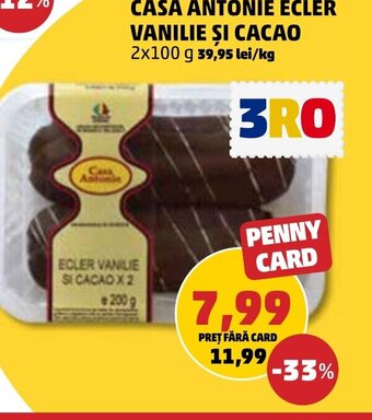 Penny CASA ANTONIE ECLER VANILIE ȘI CACAO Ofertă