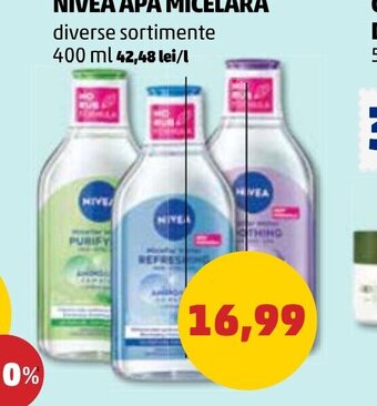 Penny NIVEA APĂ MICELARĂ Ofertă