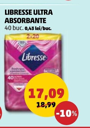 Penny LIBRESSE ULTRA ABSORBANTE Ofertă