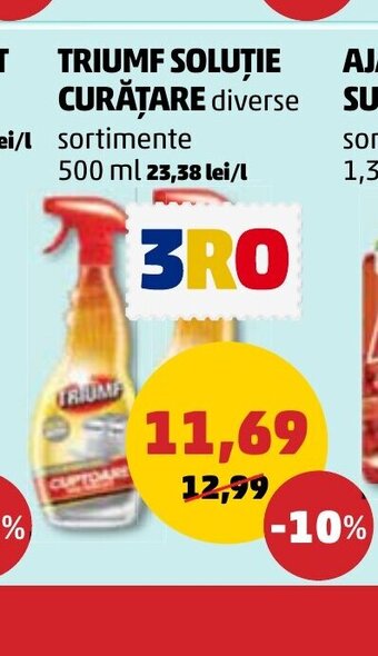 Penny TRIUMF SOLUȚIE CURĂȚARE Ofertă