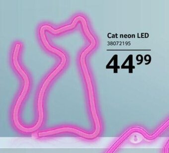 Selgros Cat neon LED Ofertă