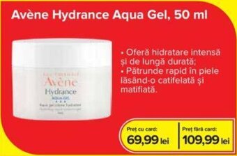 Avène Hydrance Aqua Gel, 50 ml