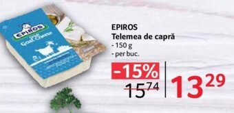 Selgros EPIROS Telemea de capră Ofertă