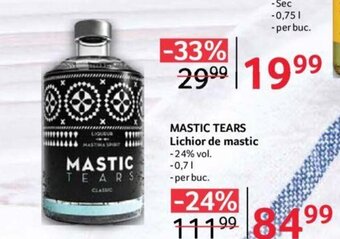 MASTIC TEARS Lichior de mastic.