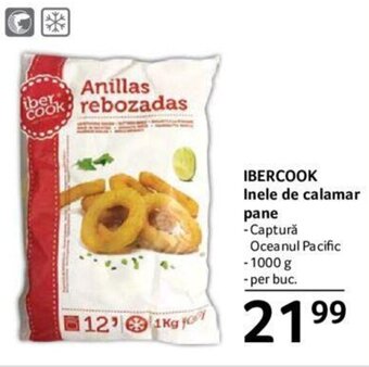 Selgros IBERCOOK Inele de calamar pane Ofertă