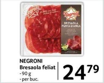 NEGRONI Bresaola feliat