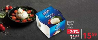 Selgros ZANETTI Burrata Ofertă