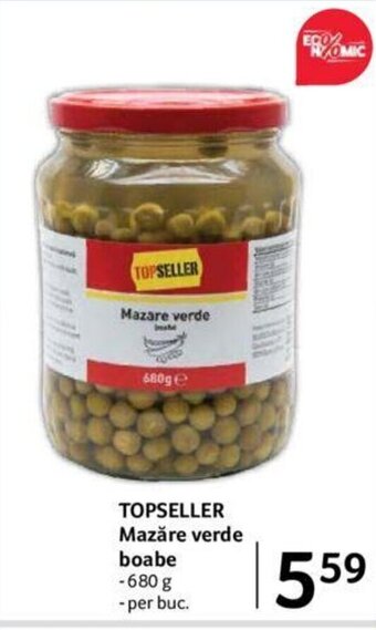 Selgros TOPSELLER Mazăre verde boabe Ofertă