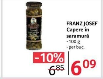 Selgros FRANZ JOSEF Capere în saramură Ofertă