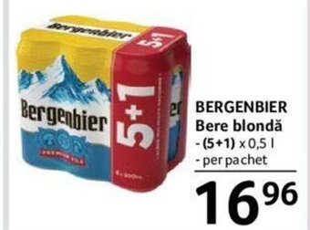 BERGENBIER Bere blondă