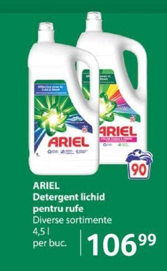 Selgros ARIEL Detergent lichid pentru rufe Ofertă