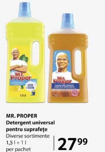 Selgros MR. PROPER Detergent universal pentru suprafeţe Ofertă