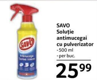 SAVO Soluție antimucegai cu pulverizator