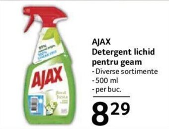 Selgros AJAX Detergent lichid pentru geam Ofertă