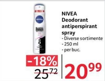 Selgros NIVEA Deodorant antiperspirant spray Ofertă