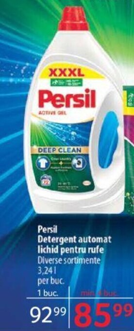 Selgros Persil Detergent automat lichid pentru rufe Ofertă