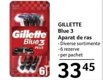 Selgros Gill GILLETTE Blue 3 Aparat de ras Ofertă