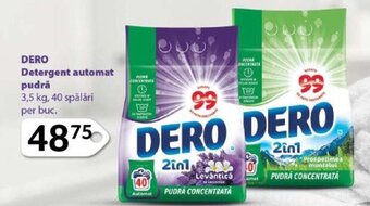 Selgros DERO Detergent automat pudră Ofertă