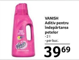 VANISH Aditiv pentru îndepărtarea petelor