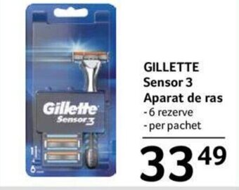 Selgros GILLETTE Sensor 3 Aparat de ras Ofertă