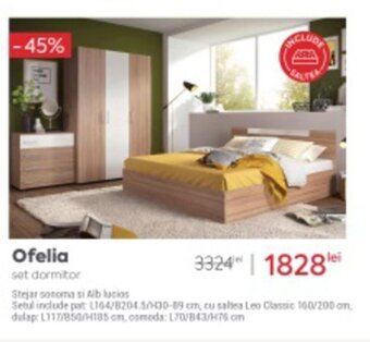 Ofelia set dormitor