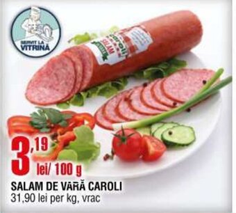 Cora SALAM DE VARĂ CAROLI Ofertă
