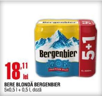 Cora BERE BLONDĂ BERGENBIER Ofertă