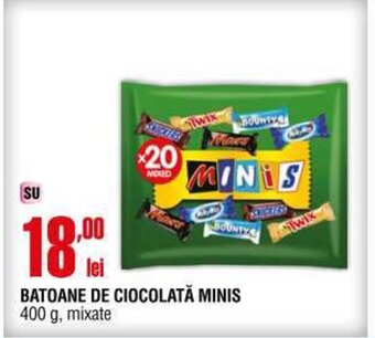 Cora BATOANE DE CIOCOLATĂ MINIS 400 g, mixate Ofertă