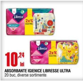 Cora ABSORBANTE IGIENICE LIBRESSE ULTRA Ofertă