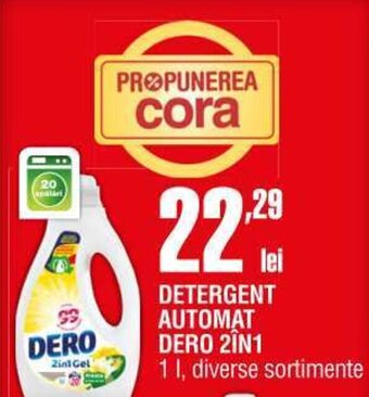 Cora DETERGENT AUTOMAT DERO 2IN1 Ofertă