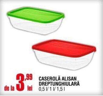 Cora CASEROLĂ ALISAN DREPTUNGHIULARĂ Ofertă