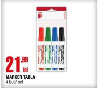 Cora MARKER TABLA 4 buc/set Ofertă