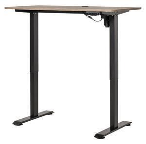 Favi Birou reglabil vinsetto cu 4 nivele de inaltime design anti-coliziune din metal si lemn | aosom ro Ofertă