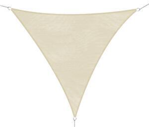 Favi Cort parasolar triunghiular outsunny, alb crem, 3x3x3m | aosom ro Ofertă