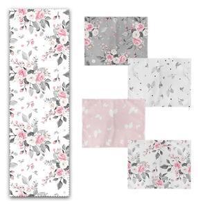 Set 4 suporturi textile pentru farfurii și napron minimalist home world
