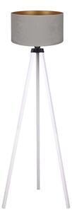 Favi Lampadar velvet 1xe27/60w/230v alb/gri brilagi Ofertă