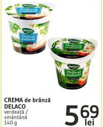 Supeco CREMA de brânză DELACO Ofertă