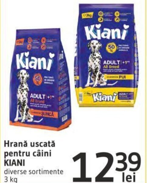 Supeco Hrană uscată pentru câini KIANI Ofertă