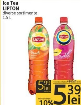 Supeco Ice Tea LIPTON 1.5L Ofertă