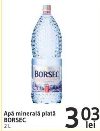 Supeco Apă minerală plată BORSEC 2L Ofertă