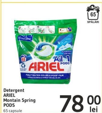 Supeco Detergent ARIEL Montain Spring PODS 65 capsule Ofertă