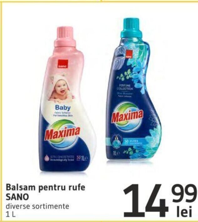 Supeco Balsam pentru rufe SANO Ofertă
