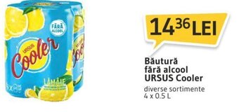Băutură fără alcool URSUS Cooler