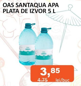 Unicarm OAS SANTAQUA APA PLATA DE IZVOR 5 L Ofertă