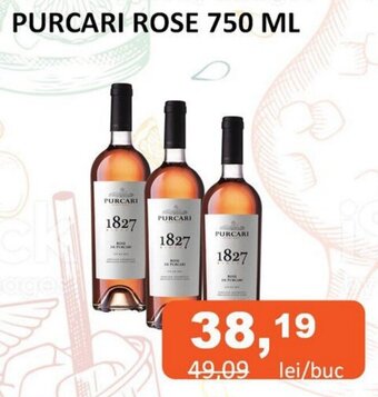 PURCARI ROSE 750 ML