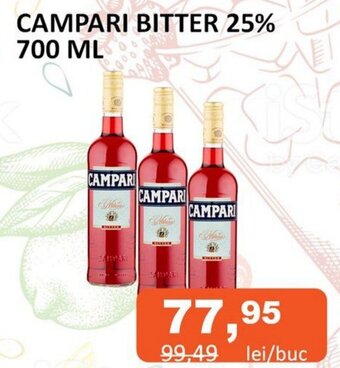 CAMPARI BITTER 25% 700 ML