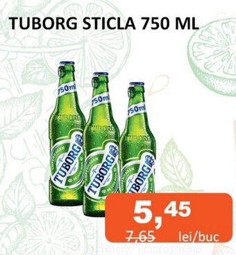 TUBORG STICLA 750 ML